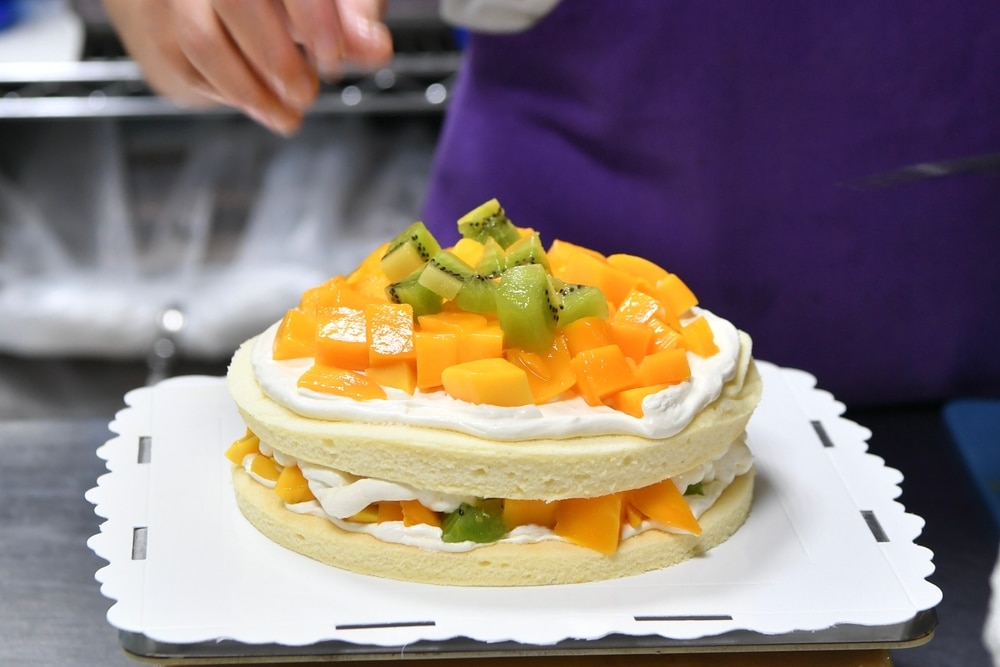 Mango Cake Or Mango Chiffon Cake 