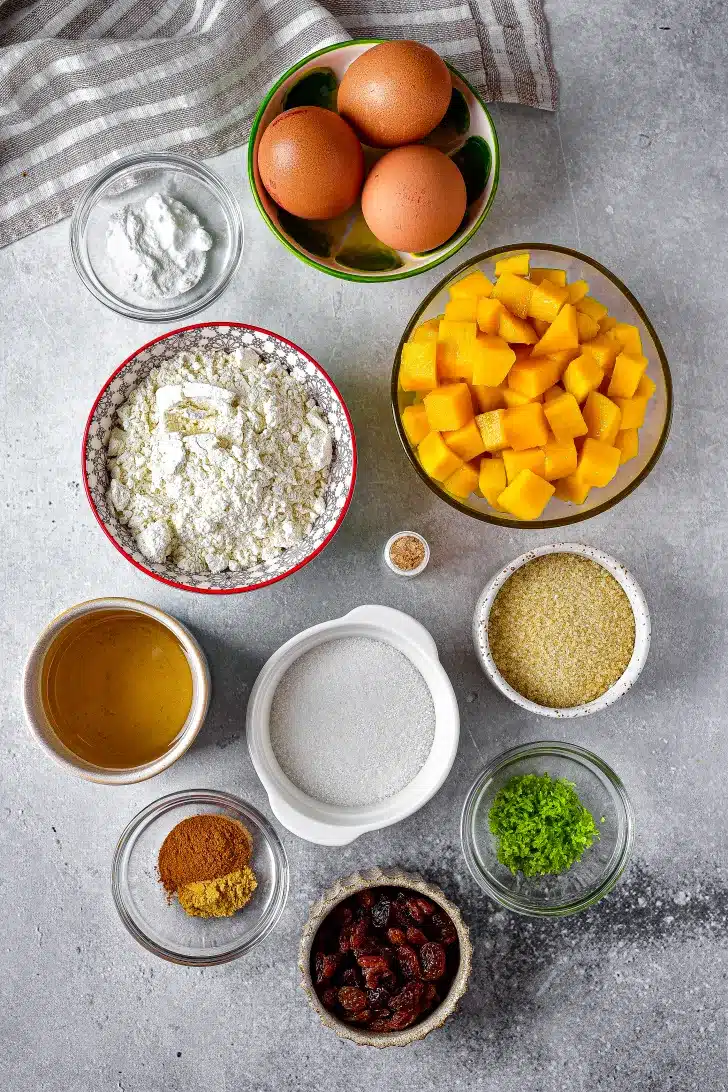 mango bread recipe ingredients