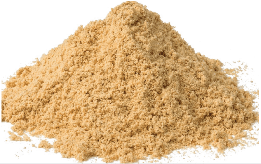 view of mango powder